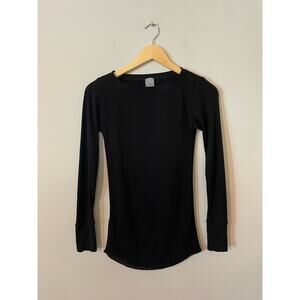 C-Clique Long Sleeve Black Thermal XS